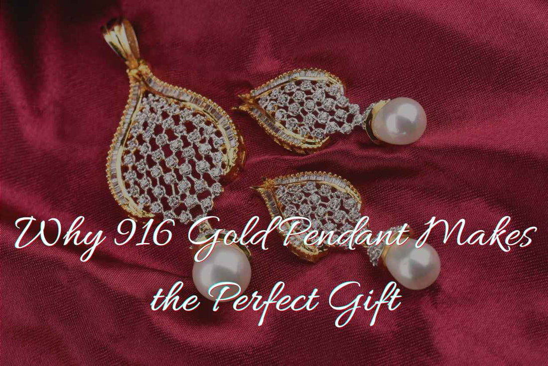 gold pendants with pearl