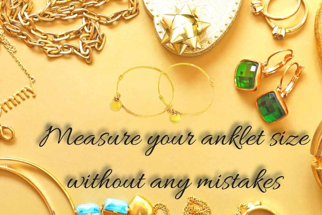 Measure your anklet size without any mistakes