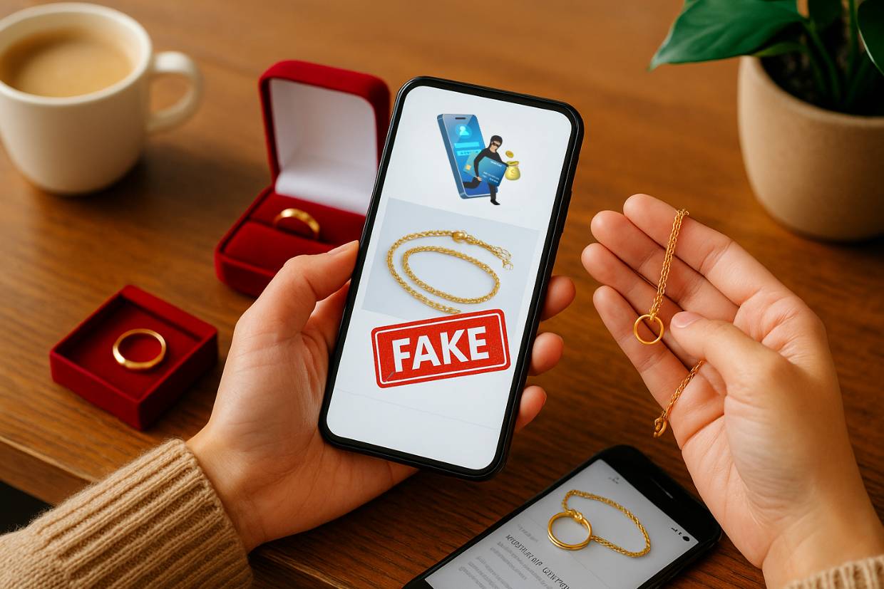 How to Spot Fake Gold Jewellery When Shopping Online