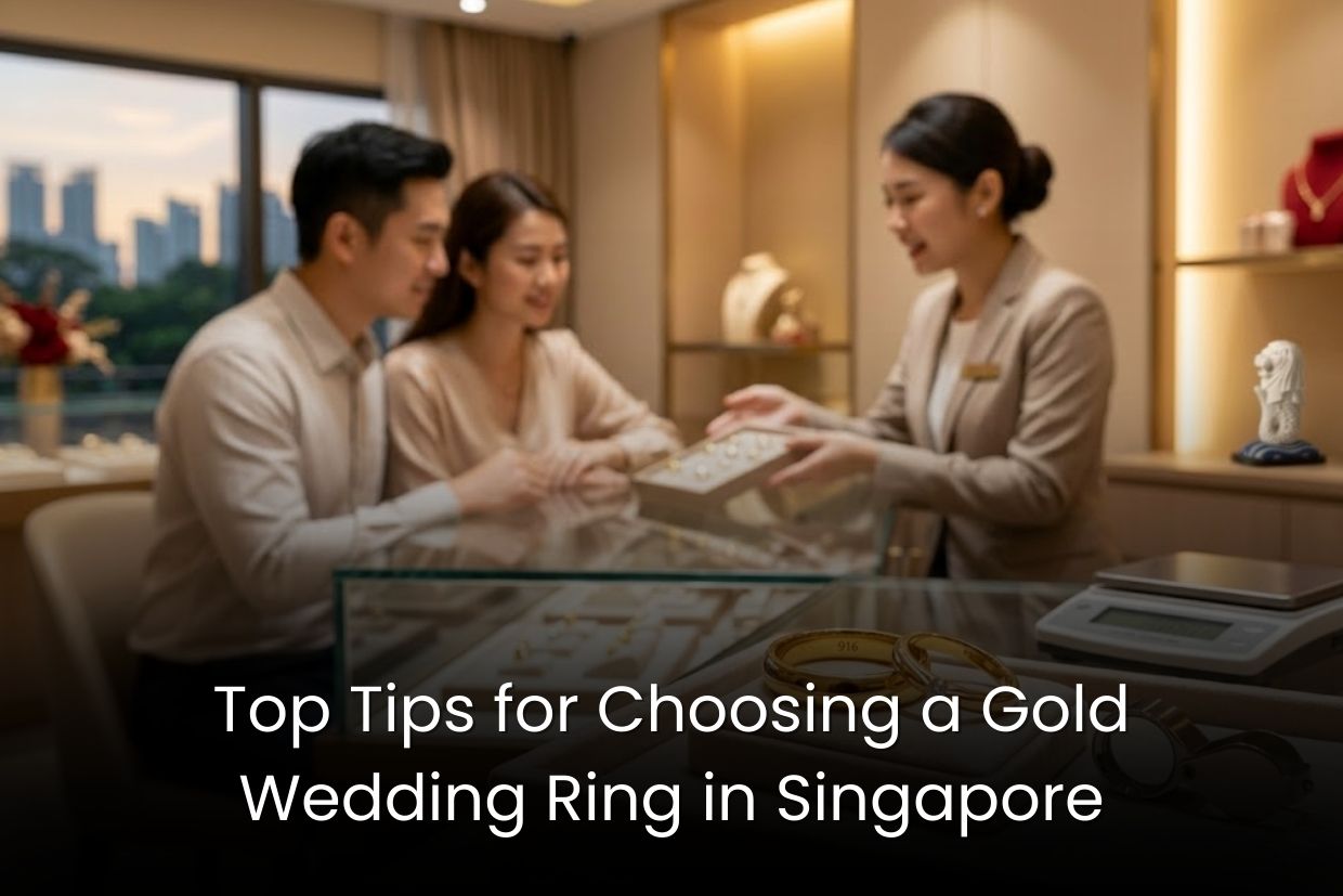 Tips for Choosing a Gold Wedding Ring in Singapore : A Practical Guide for Couples