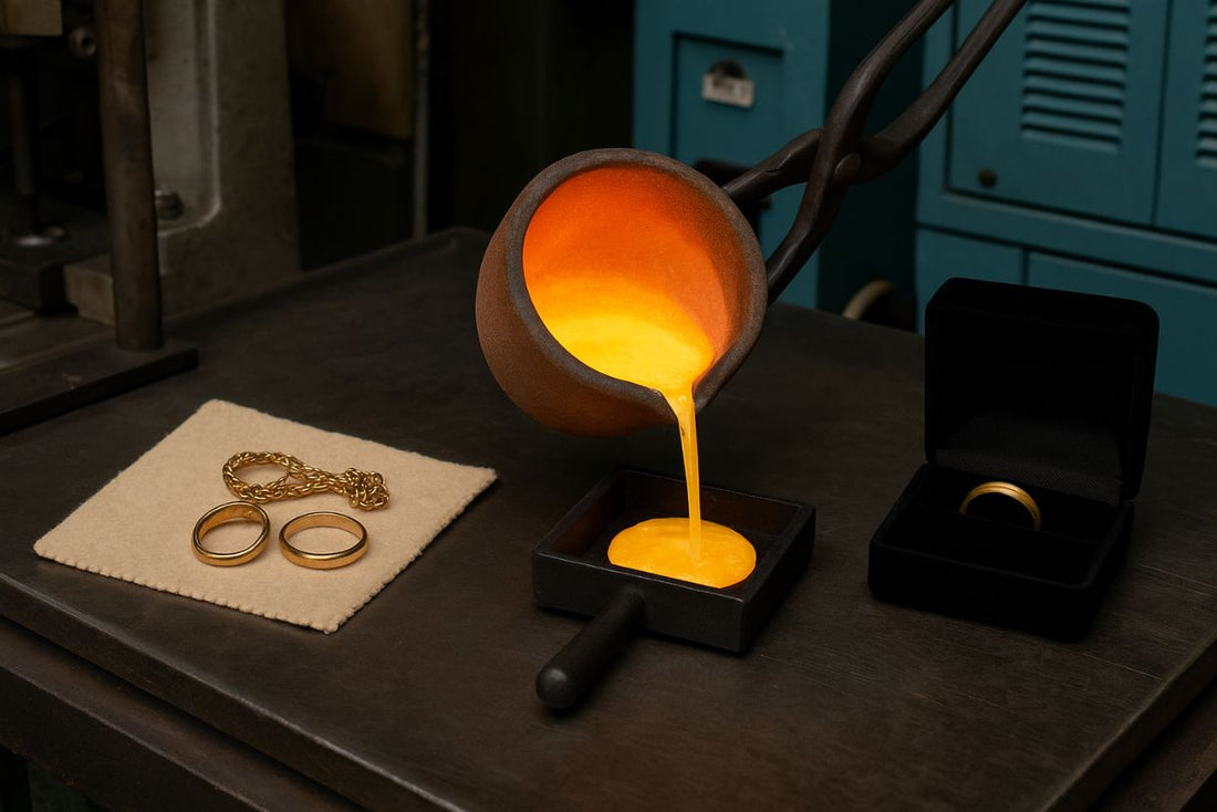 Gold Recycling: How Old Jewellery Becomes New Again