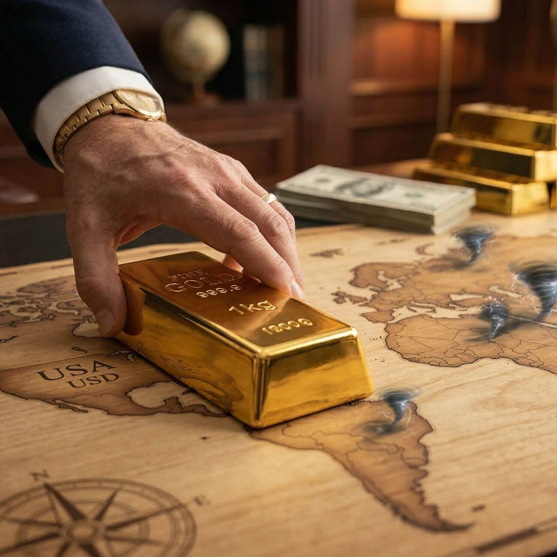 The Perfect Storm: Why Central Banks are Hoarding Gold, Geopolitics, and De-Dollarization
