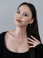 916 Gold Beads Chain Set