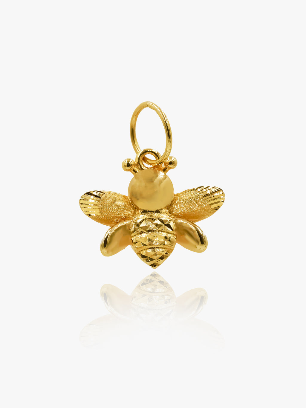 916 Gold Bee Pendant