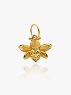 916 Gold Bee Pendant