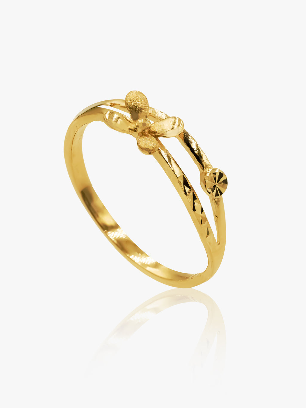 916 Gold Blossom Ring