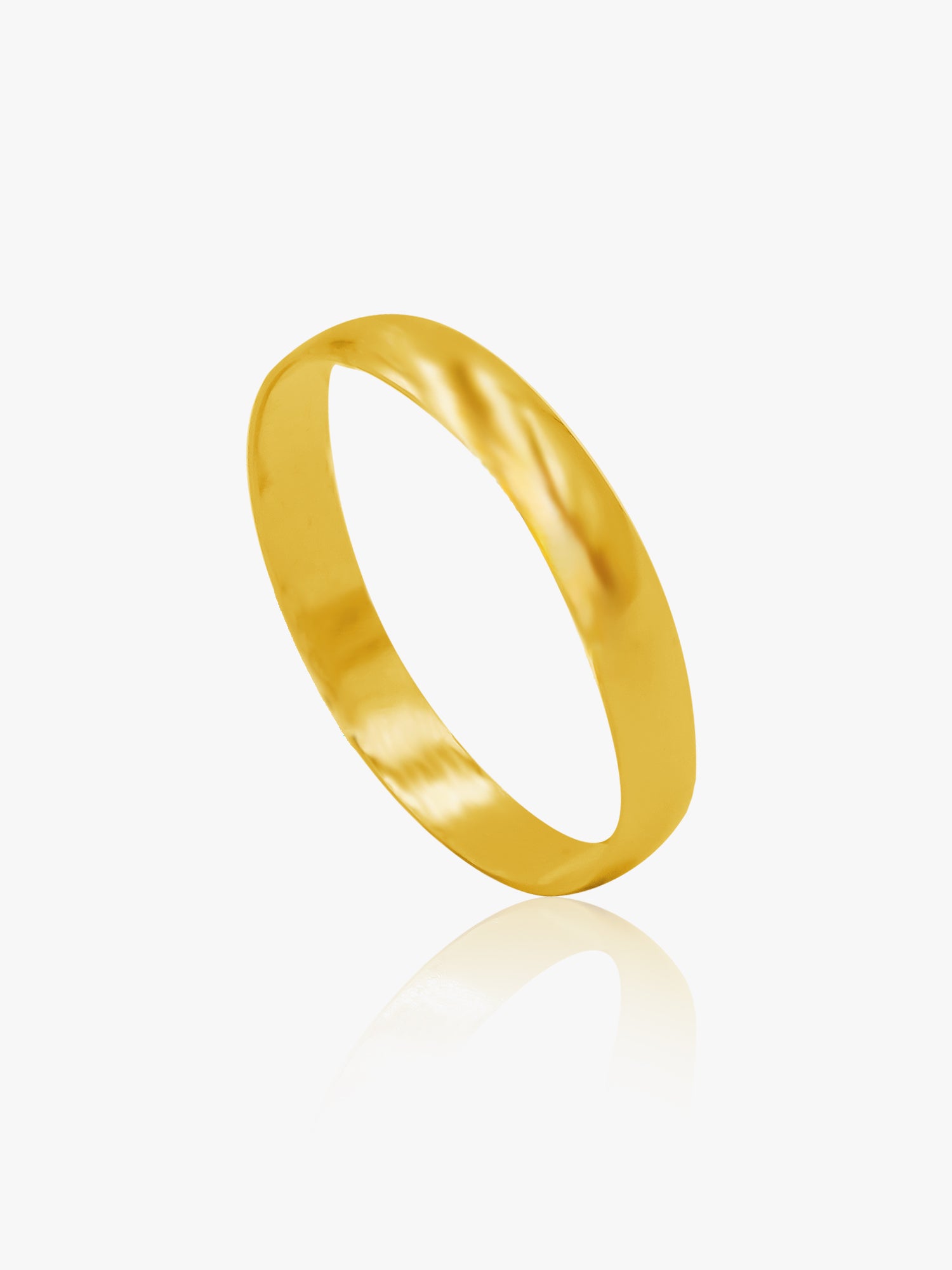 916 Gold Classic Band Ring (3mm series)