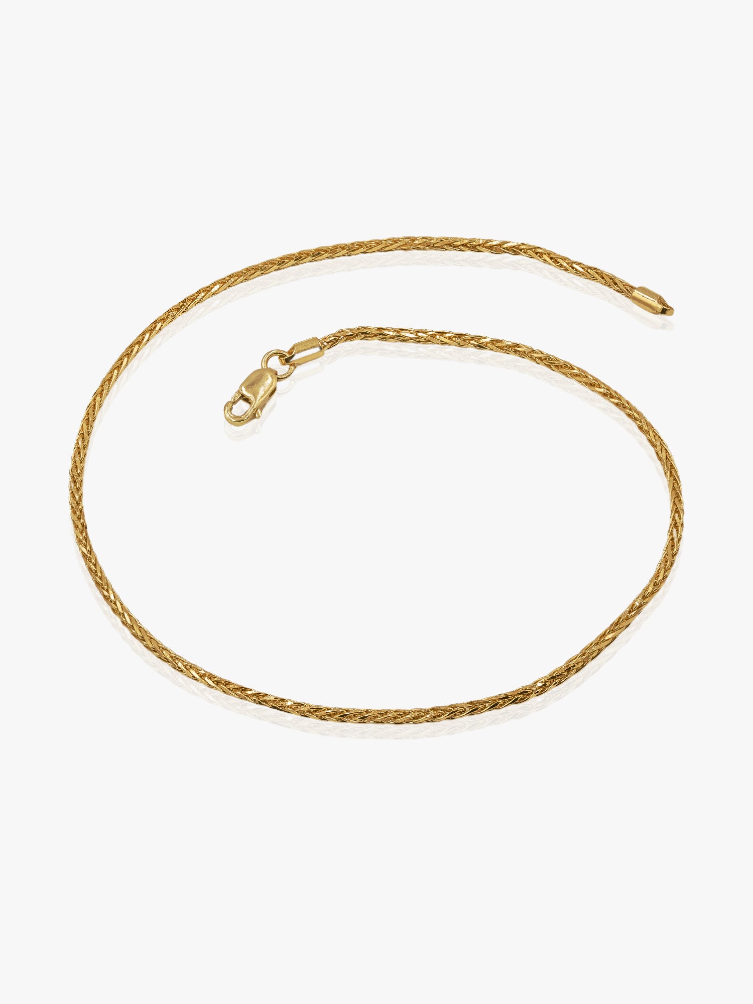 916 Gold Cone Anklet