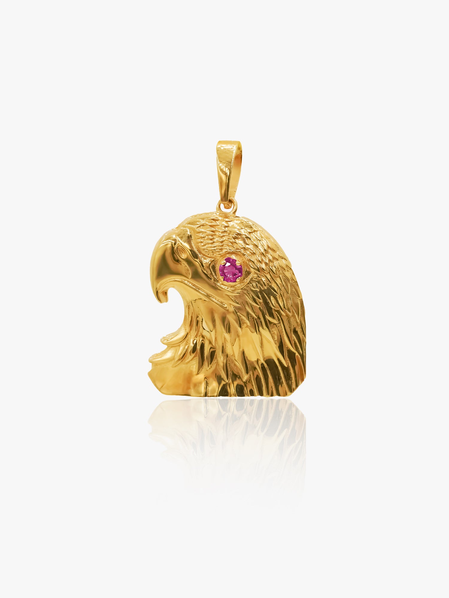 916 Gold Eagle Pendant