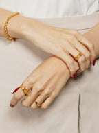 916 Gold Everlasting Ring