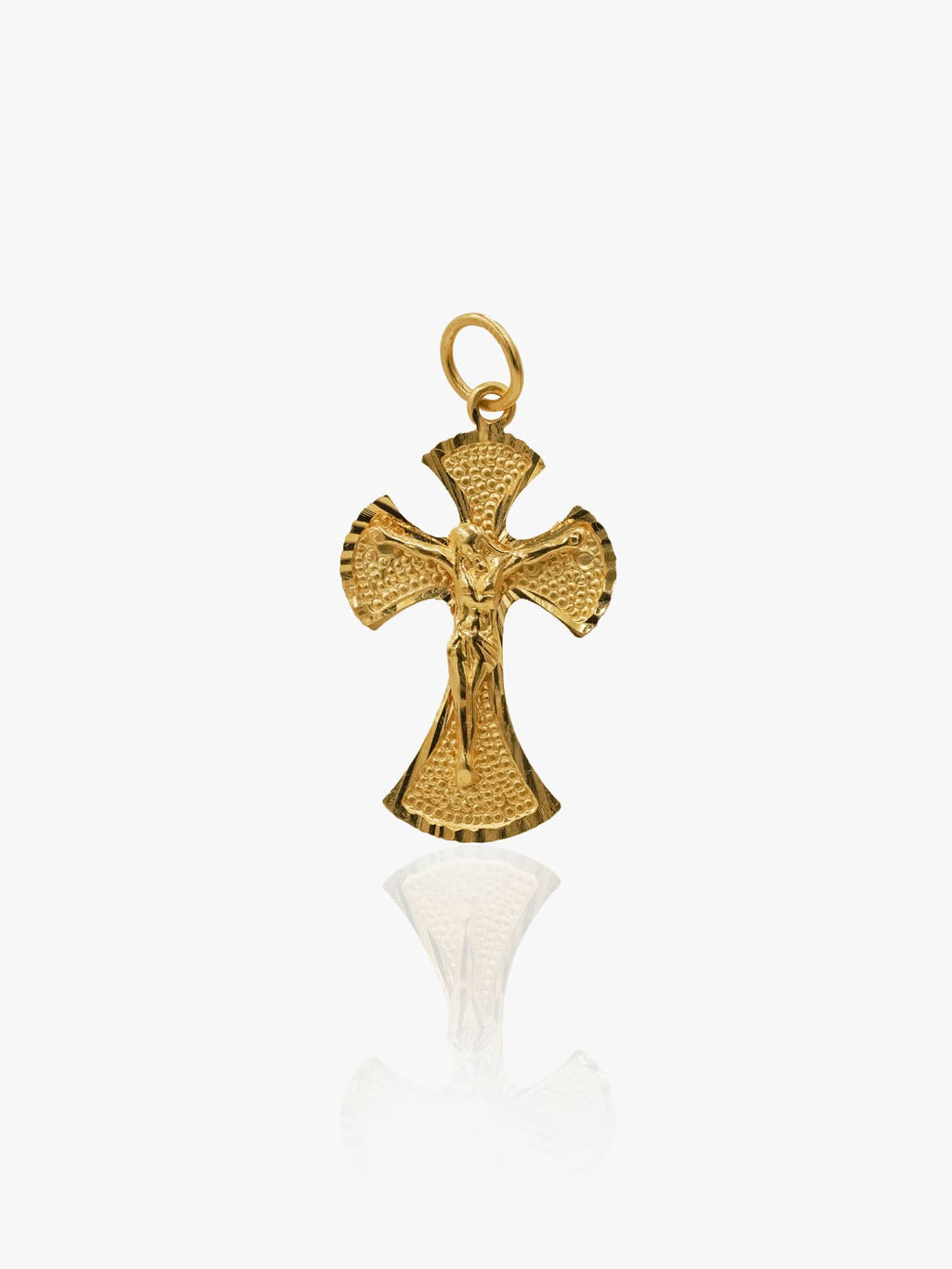 916 Gold Faith Pendant