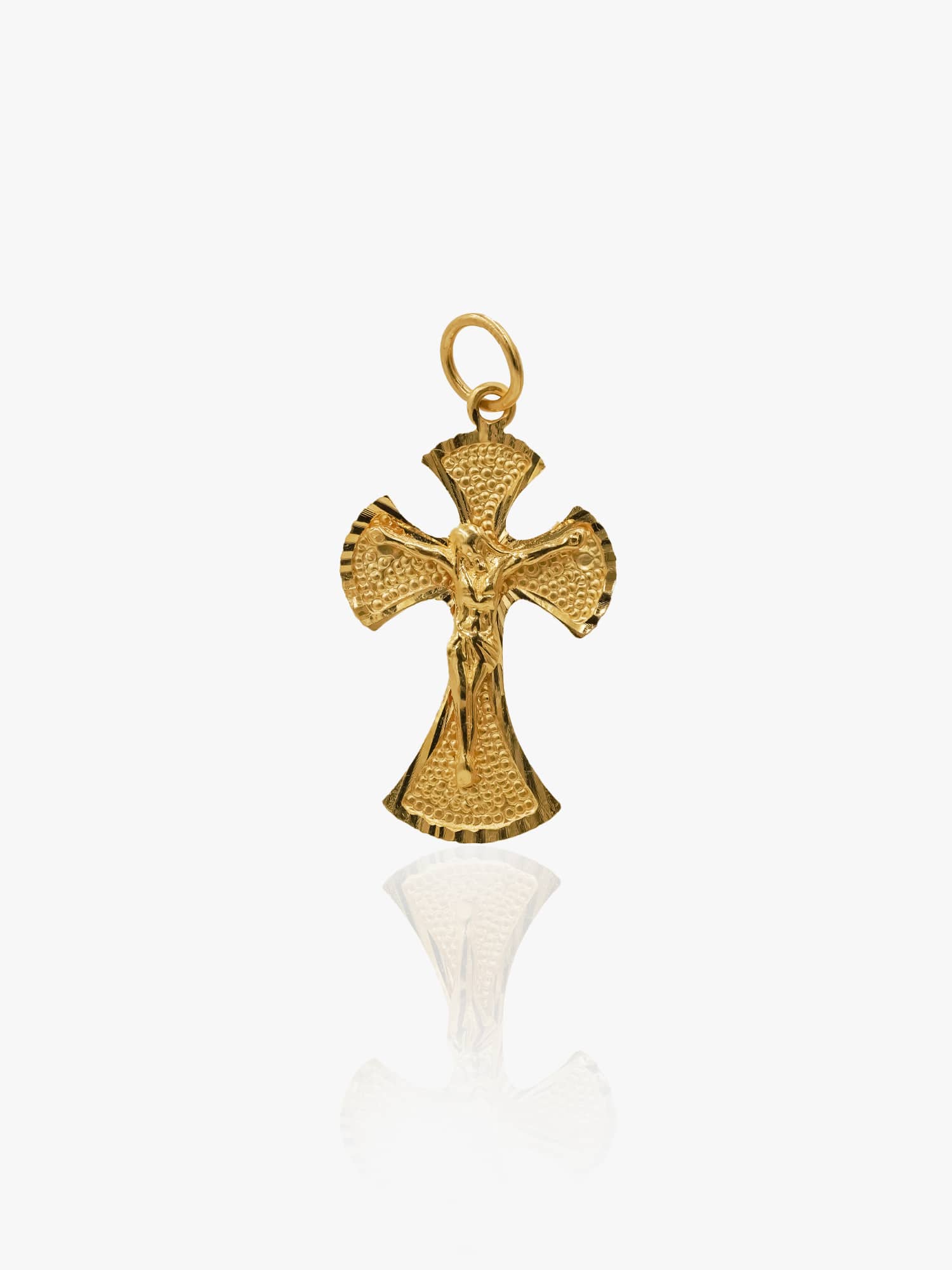 916 Gold Faith Pendant