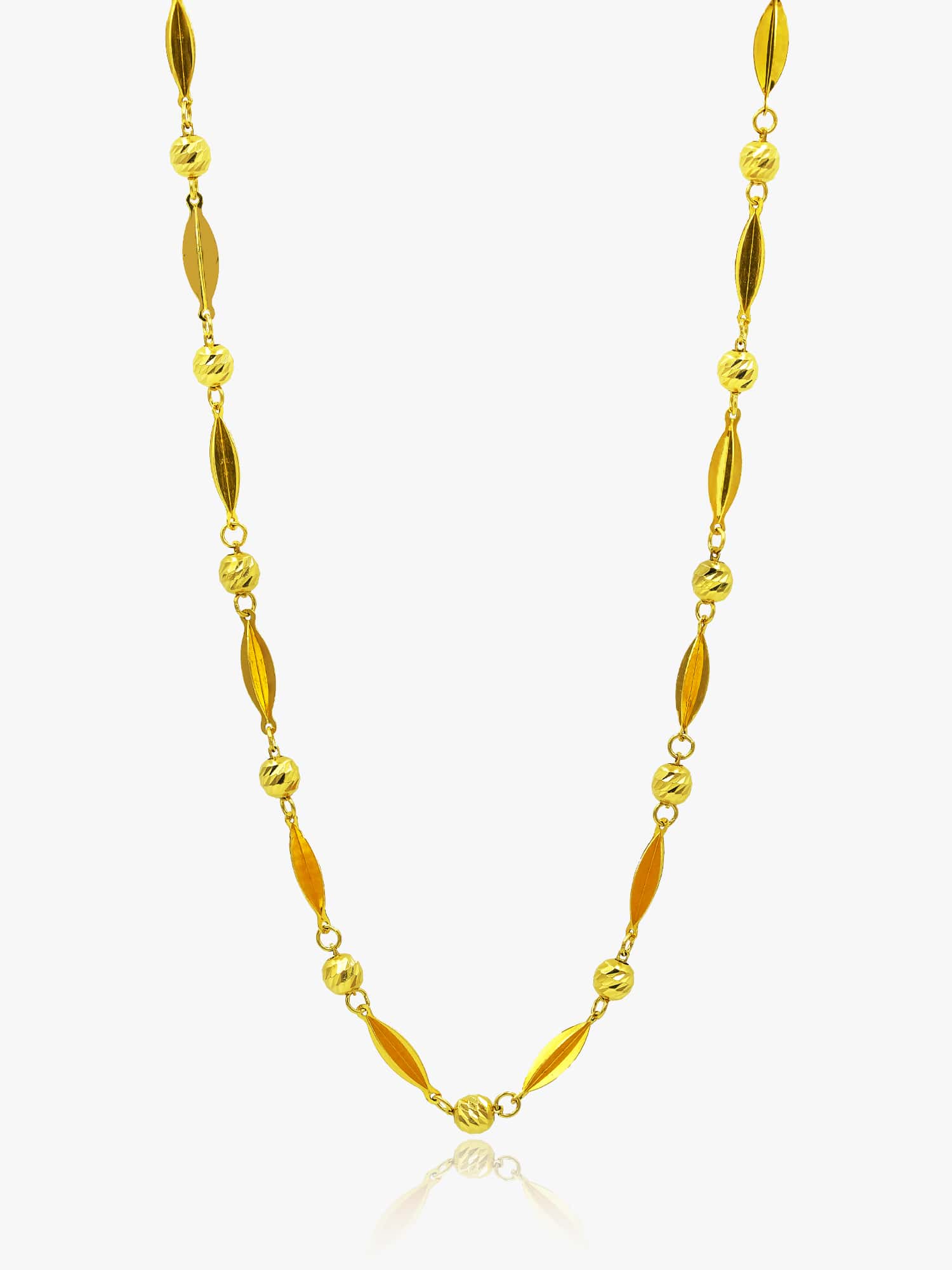 916 Gold Fancy Ball Chain