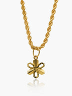 916 Gold Frost Pendant