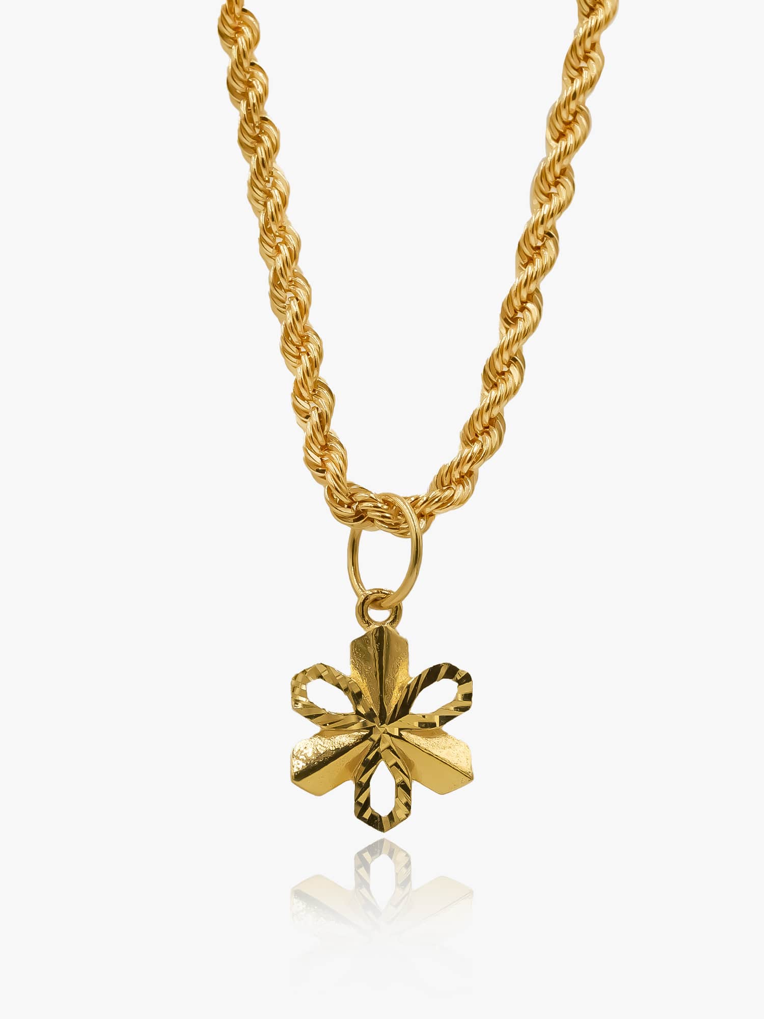 916 Gold Frost Pendant