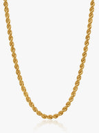 916 Gold Hollow Rope Chain (2.8mm Series)
