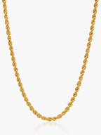 916 Gold Hollow Rope Chain (2mm Series)
