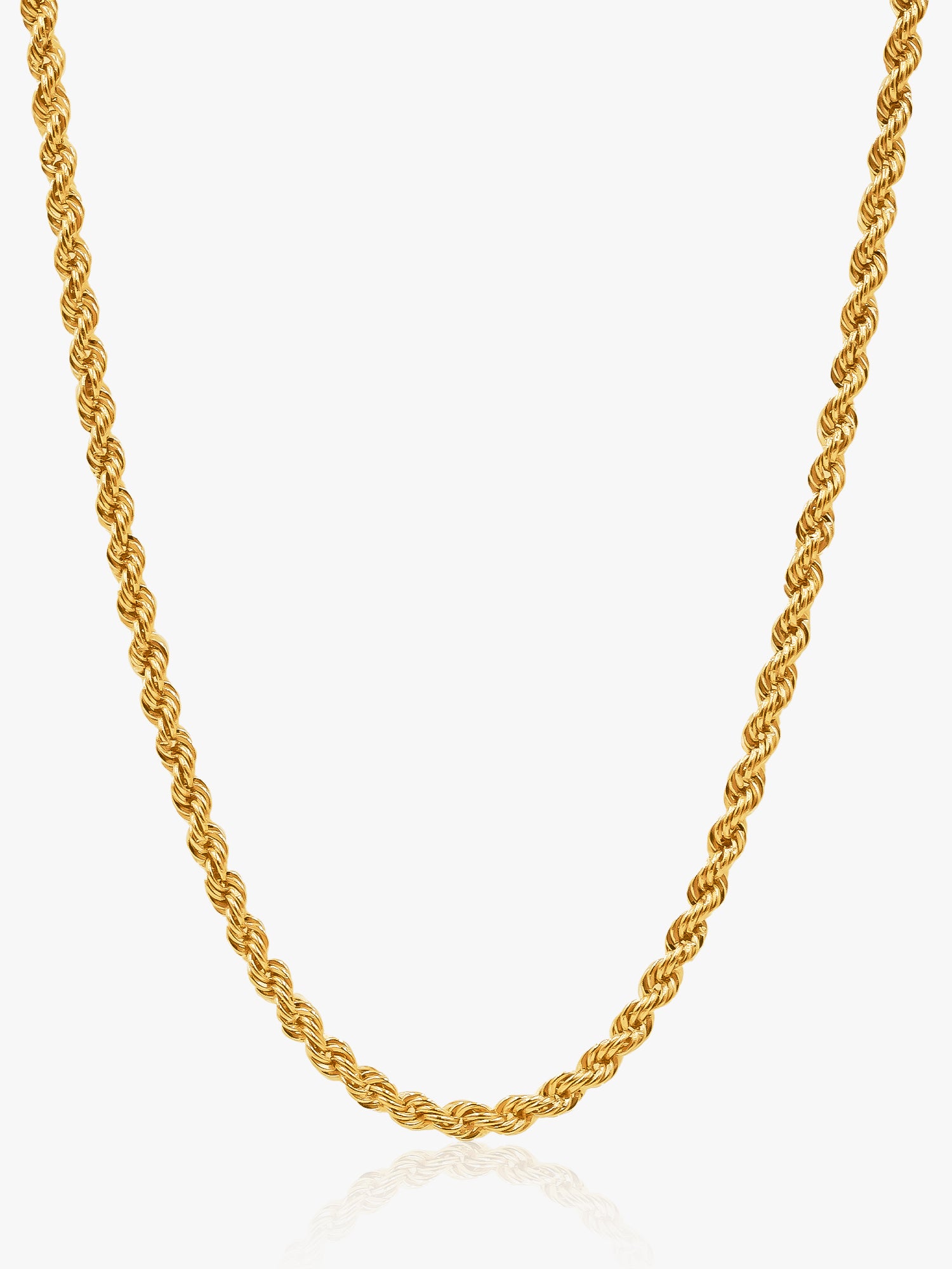 916 Gold Hollow Rope Chain (2mm Series)