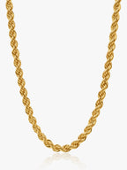 916 Gold Hollow Rope Chain (3.5mm Series)