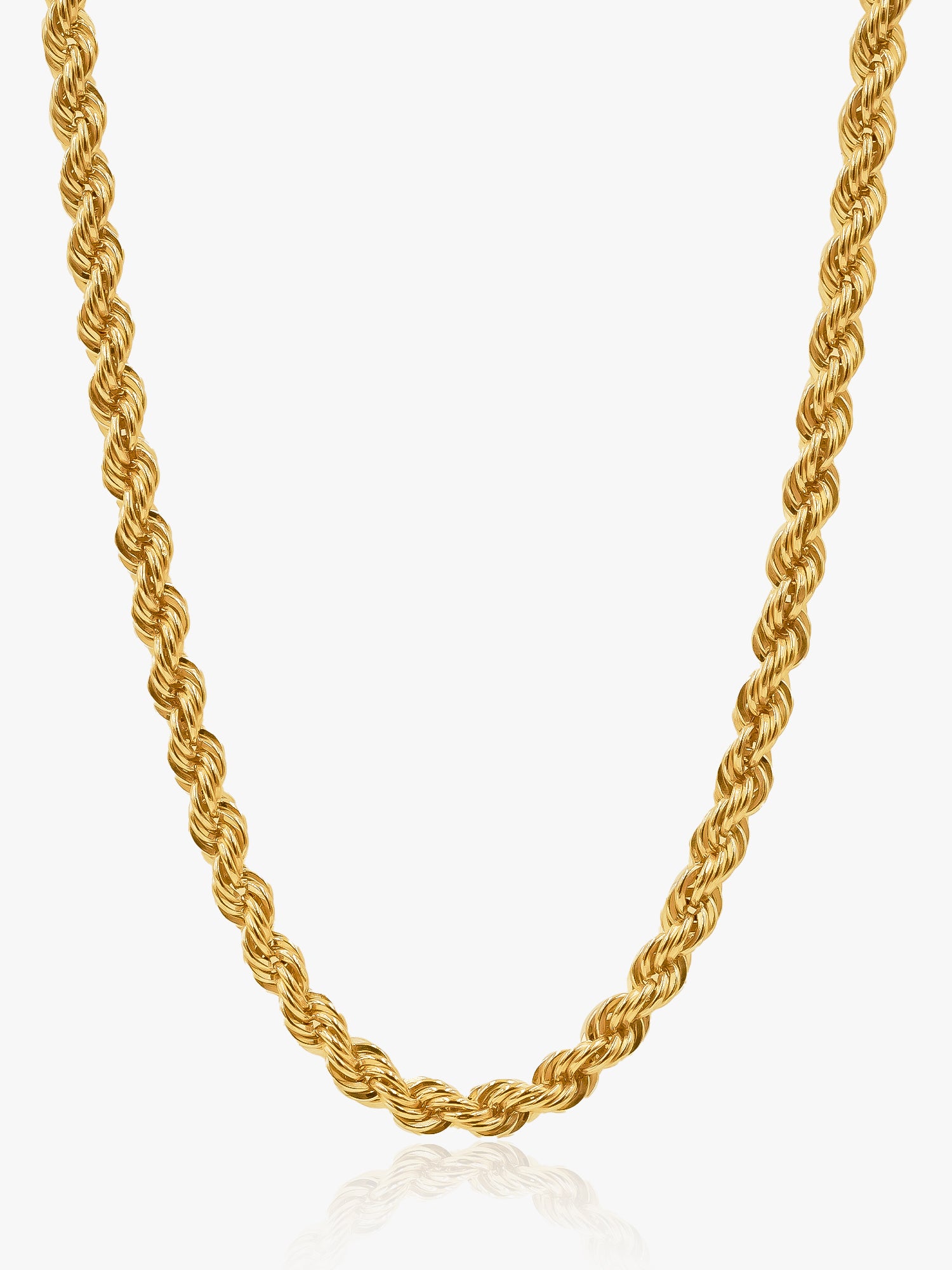 916 Gold Hollow Rope Chain (3.5mm Series)