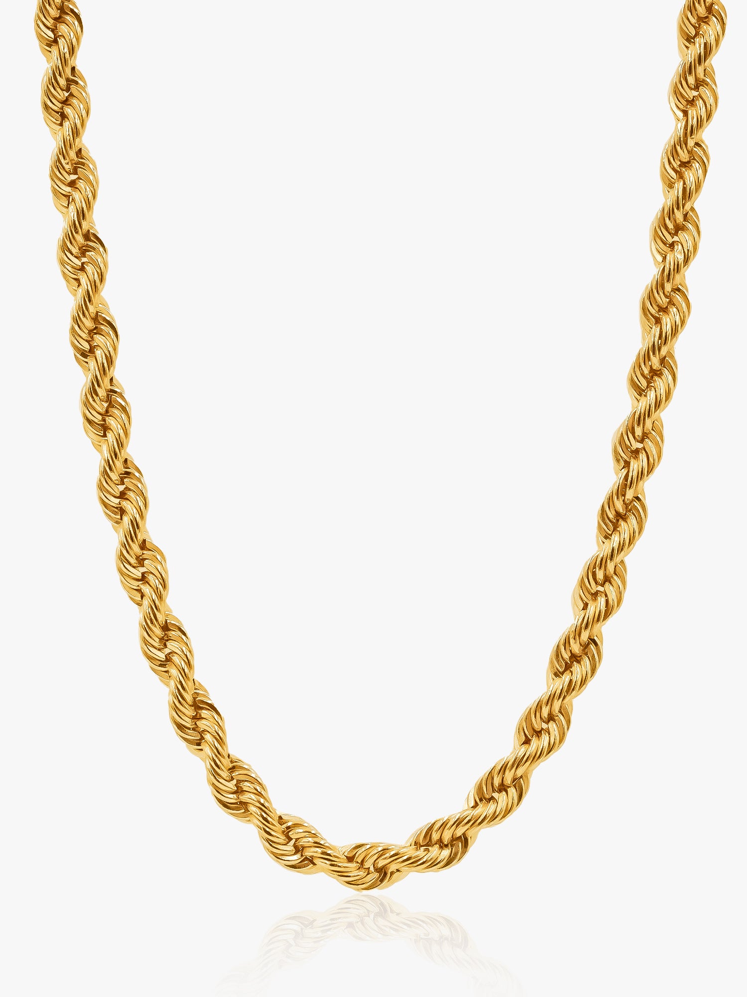 916 Gold Hollow Rope Chain (4mm Series)