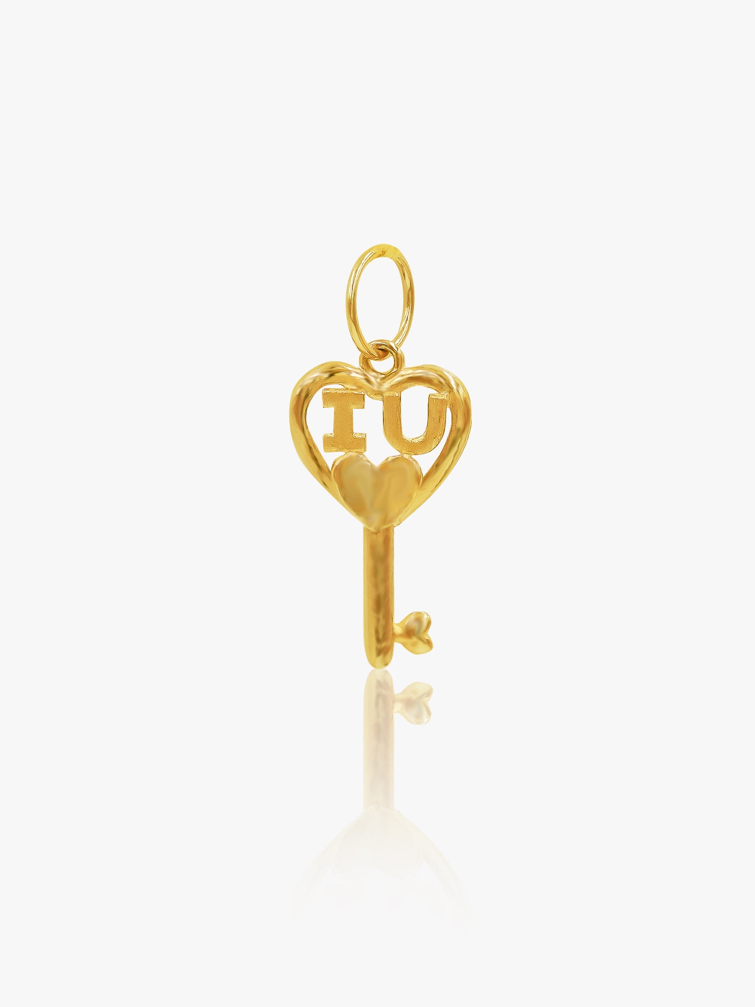 916 Gold ILU Key Pendant