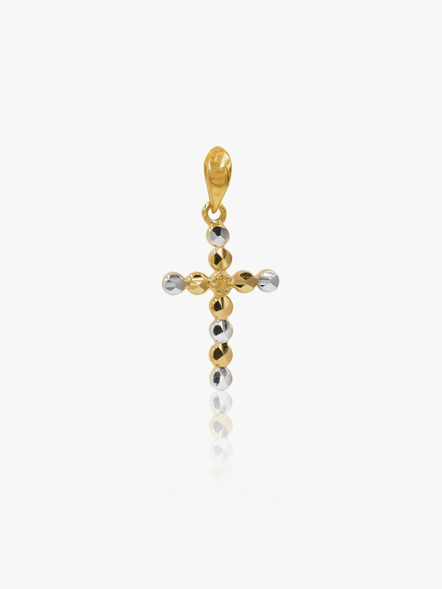 916 Gold Luminous Cross Pendant