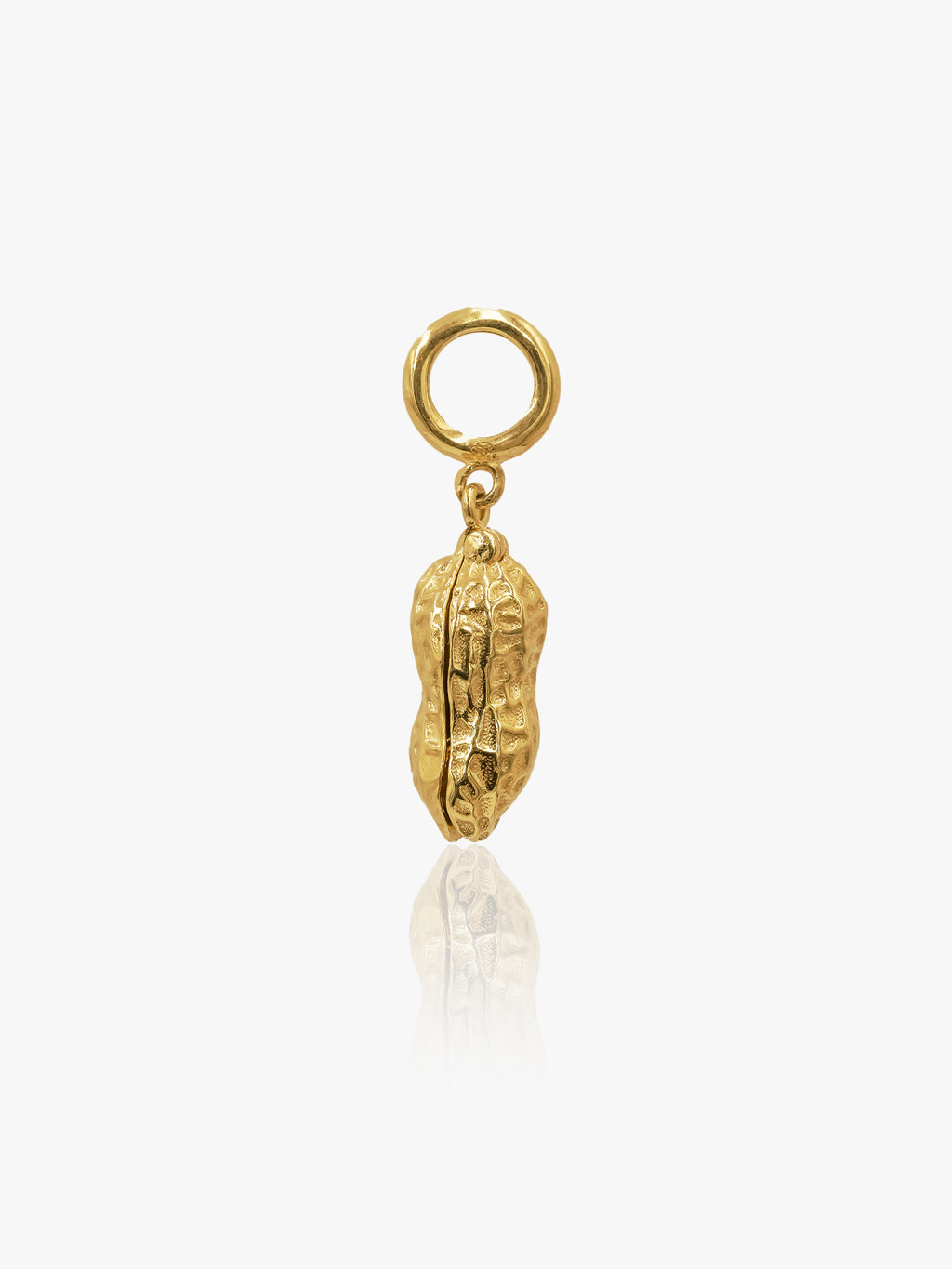 916 Gold Peanut Pendant