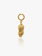 916 Gold Peanut Pendant