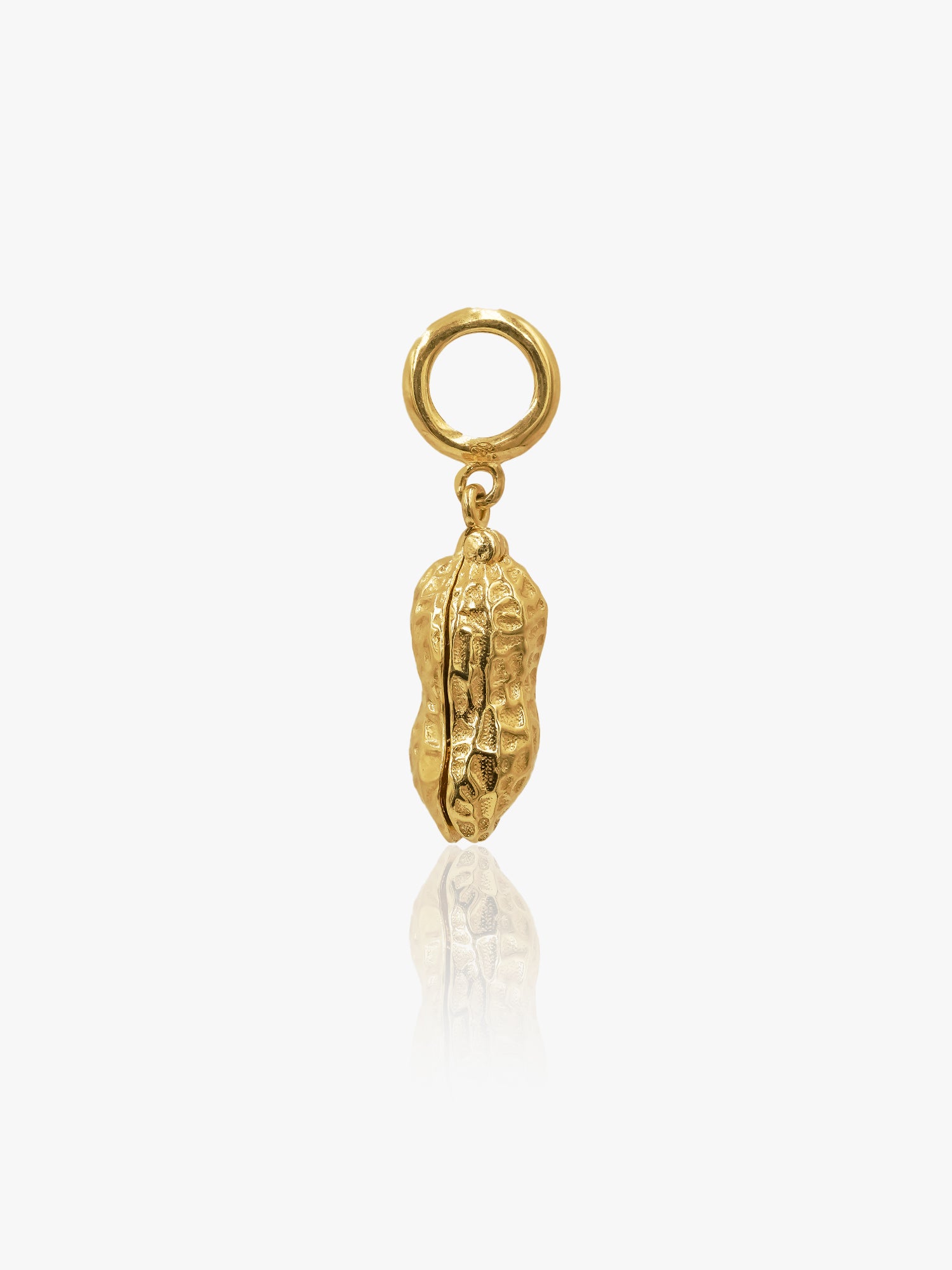 916 Gold Peanut Pendant