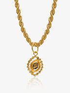 916 Gold Purity Pendant