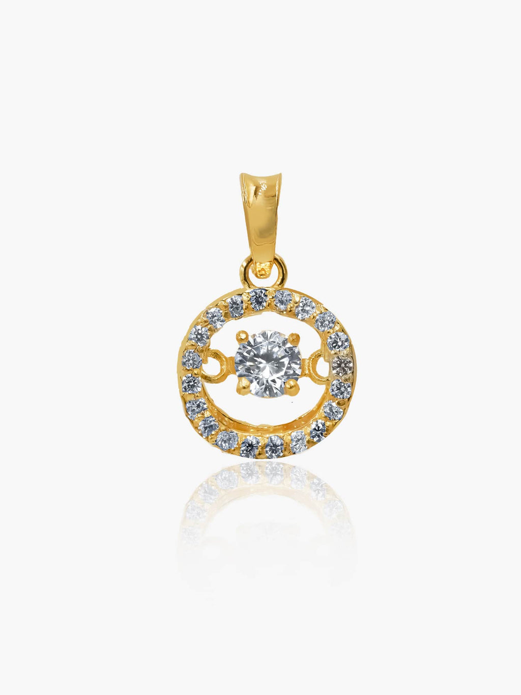 916 Gold Radiance Pendant