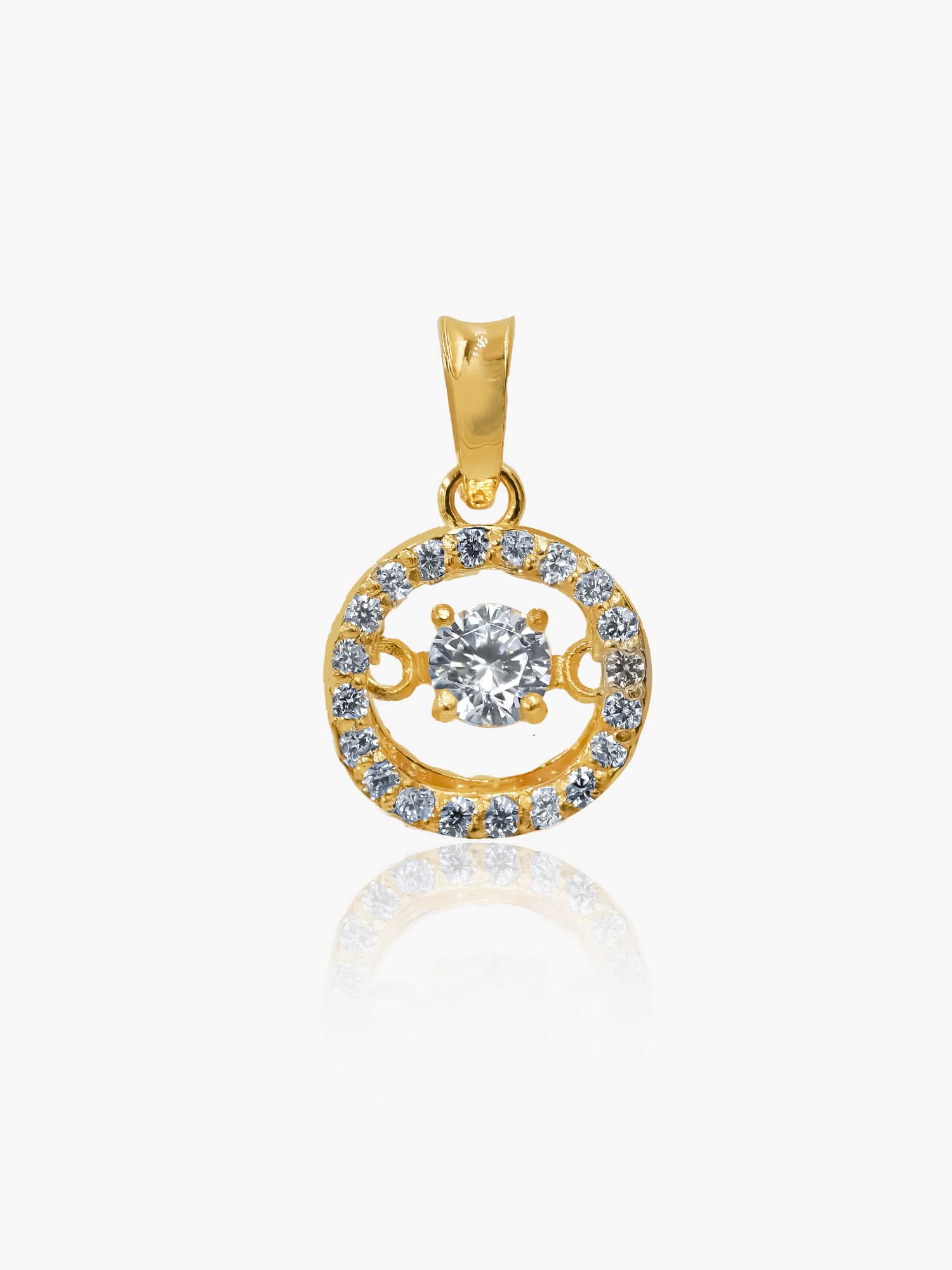 916 Gold Radiance Pendant