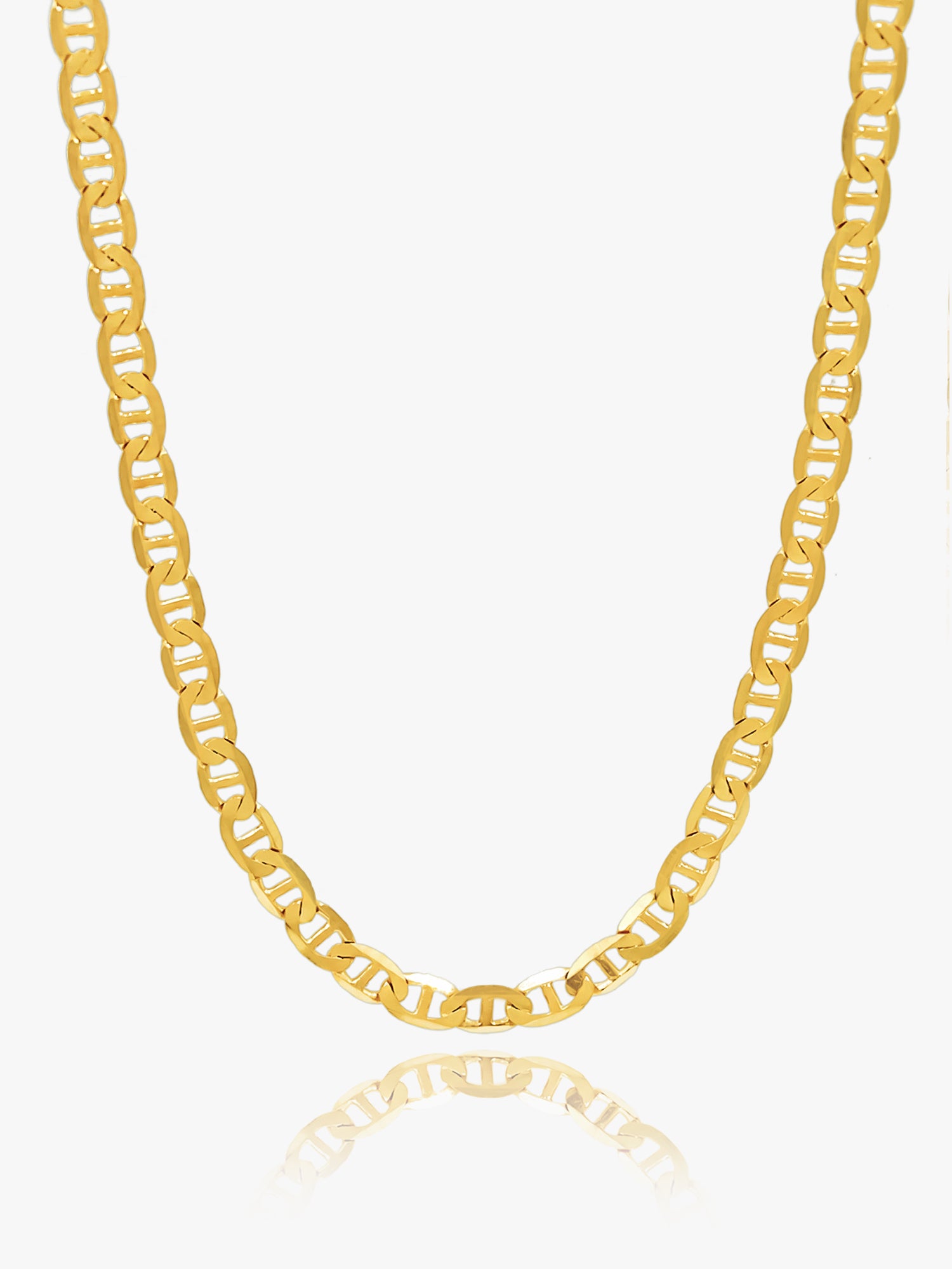 916 Gold Radiant Link Chain