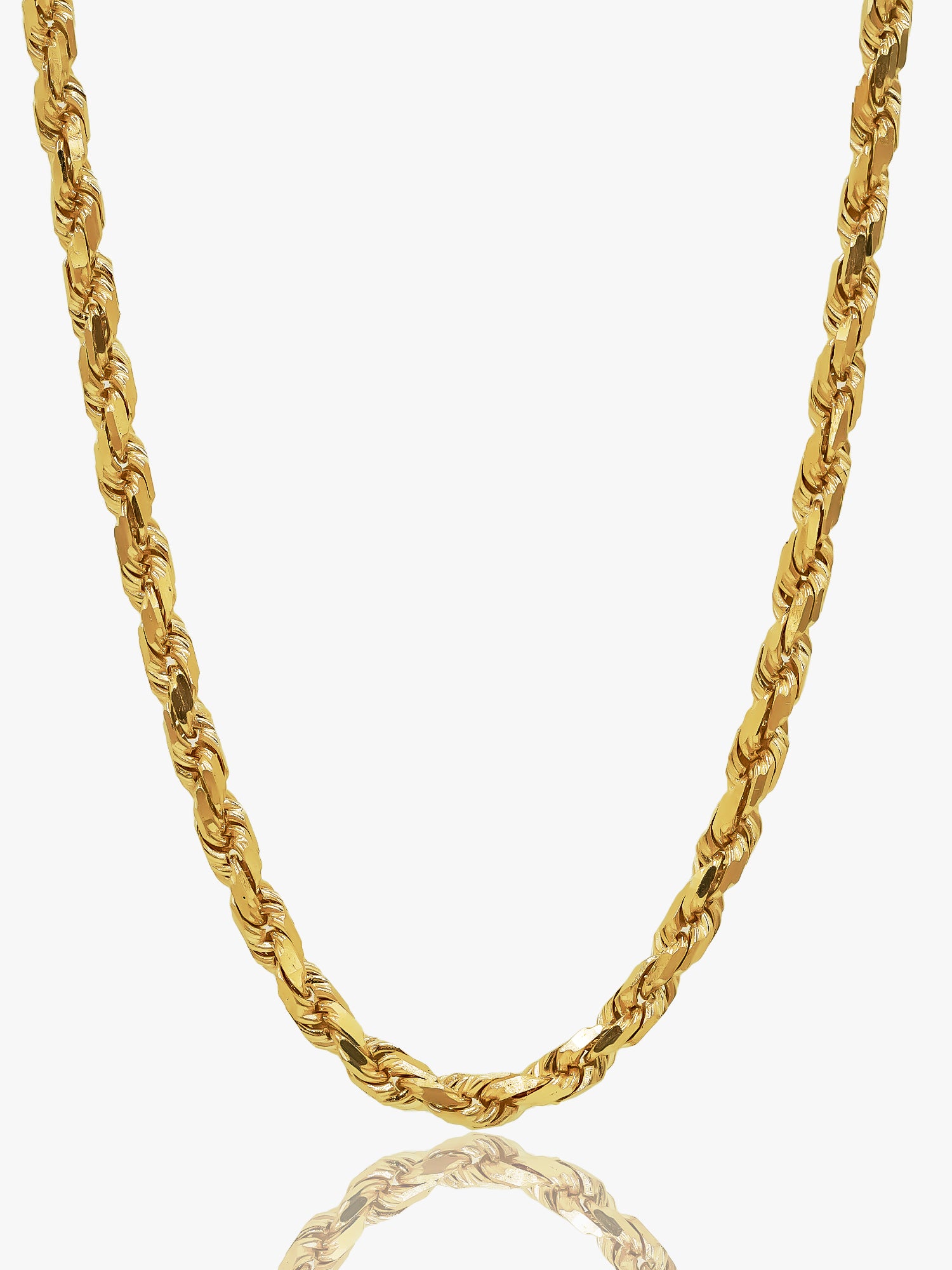 916 Gold Solid Rope Chain (2mm series)