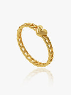 916 Gold Sonorous Heart Ring