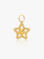 916 Gold Star Chain Pendant