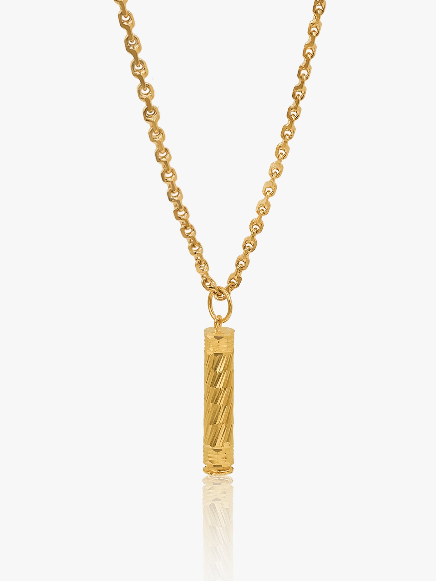 916 Gold Stick Pendant