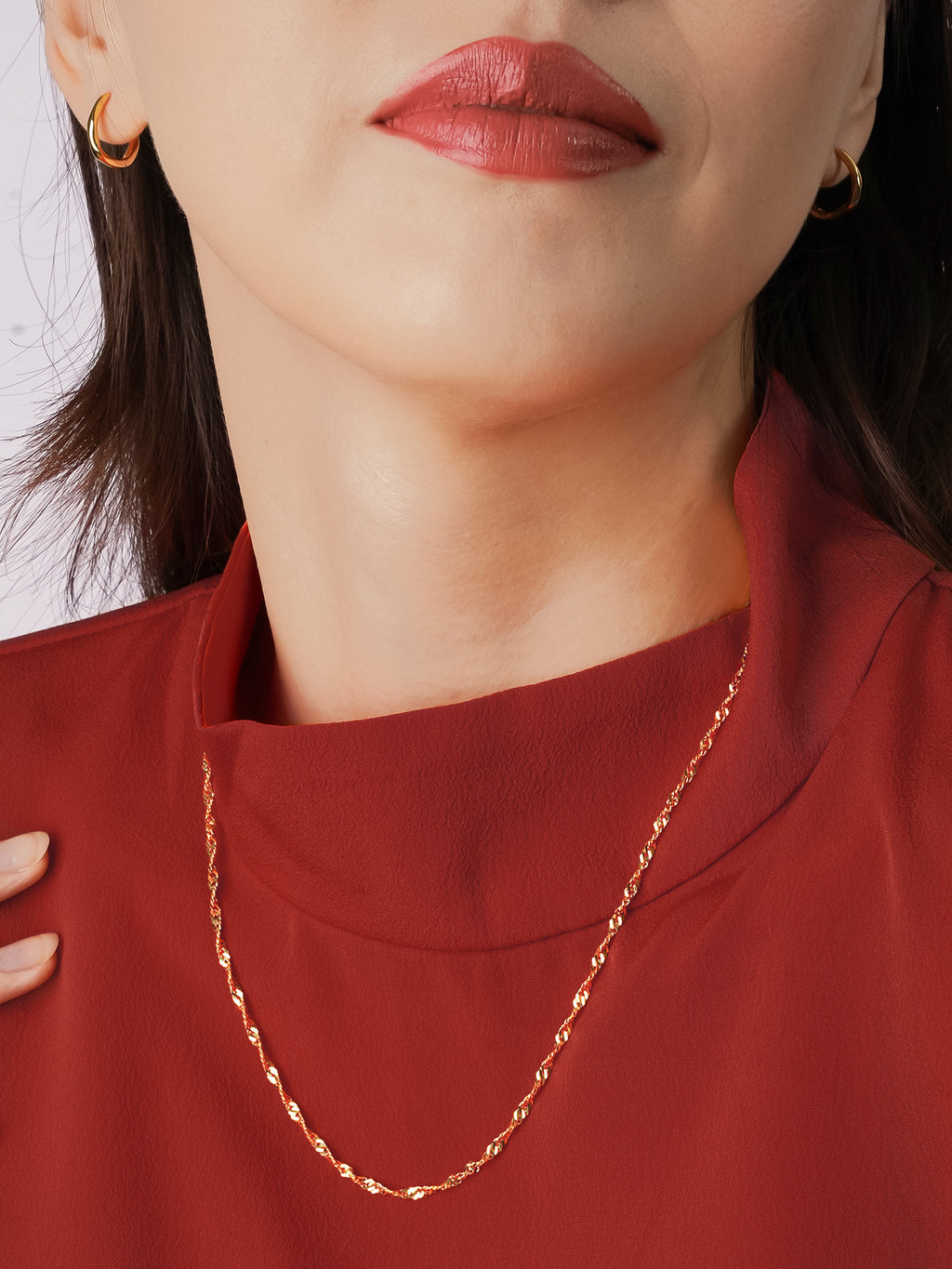 916 Gold Twisted Chain