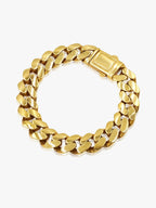 916 Gold XL Cuban Bracelet