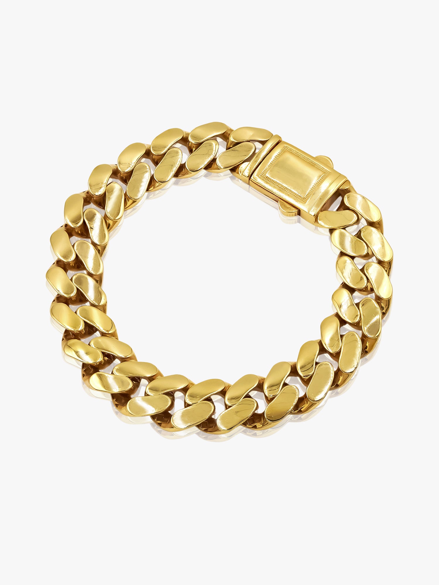 916 Gold XL Cuban Bracelet