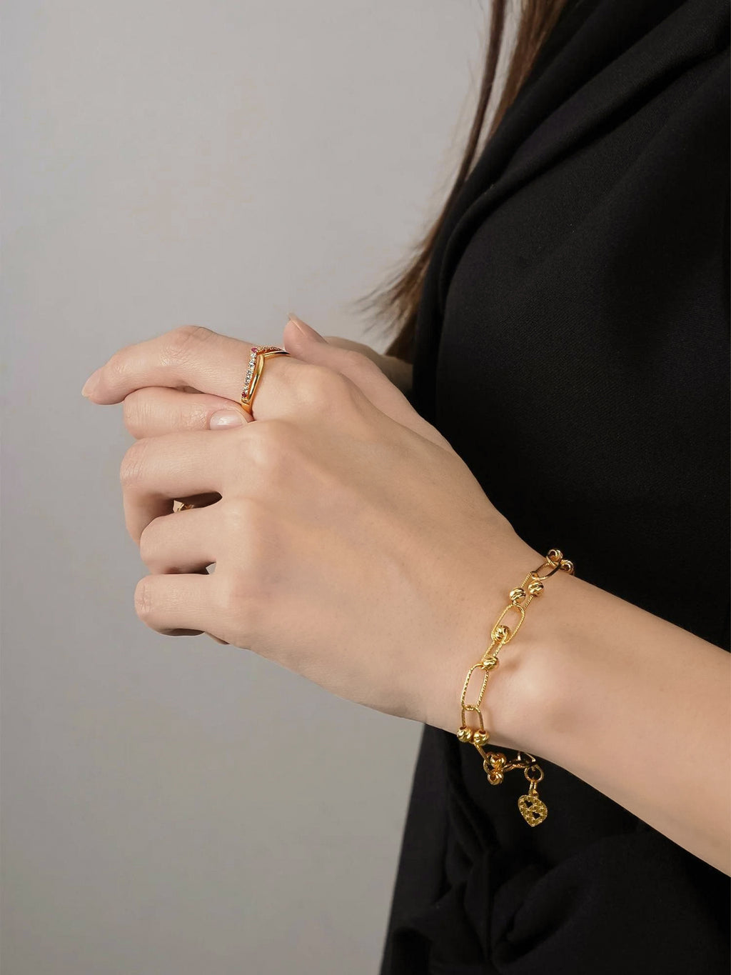 916 Gold Zenith Ring