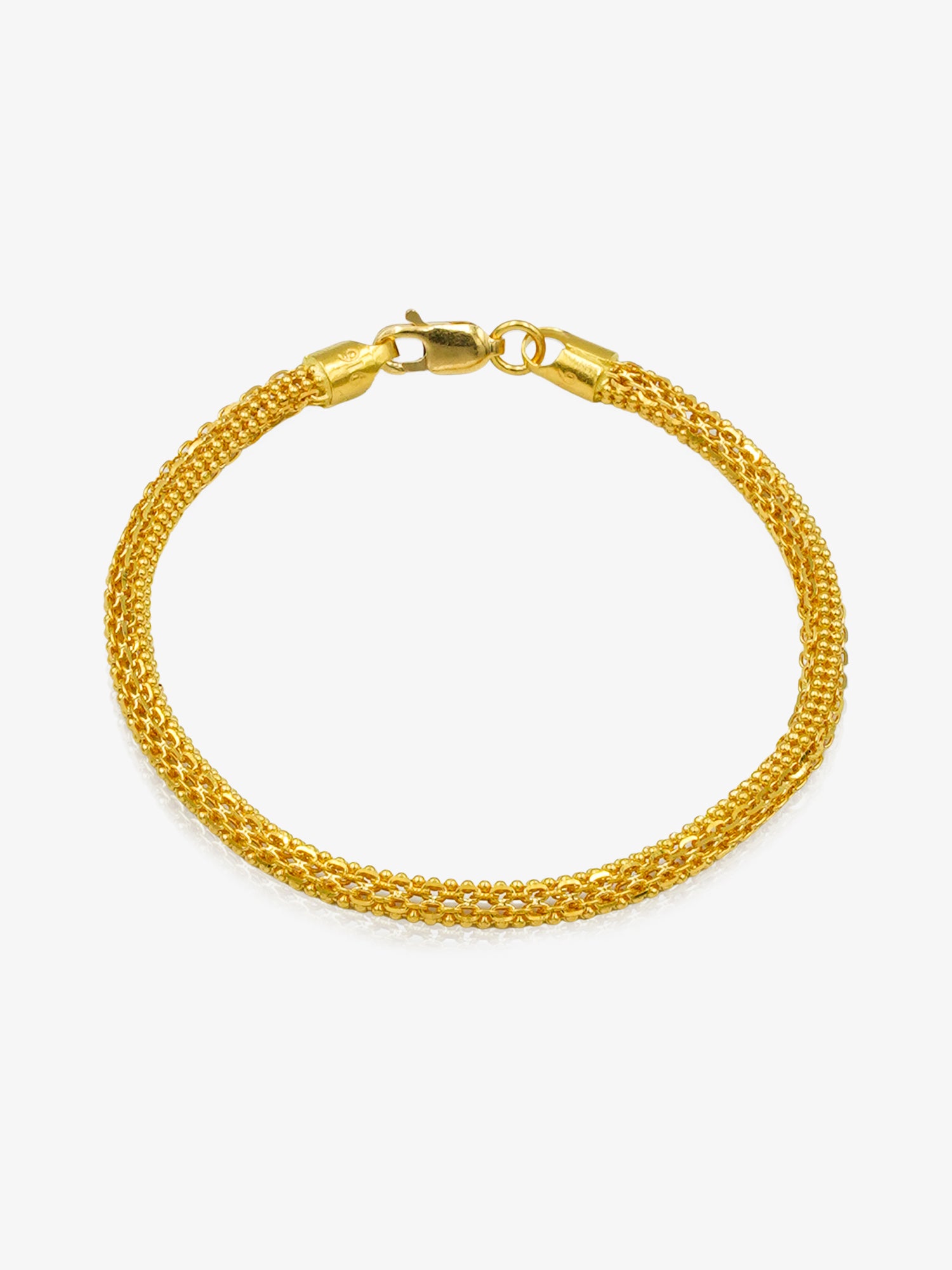 916 Gold Infinity Perle Bracelet