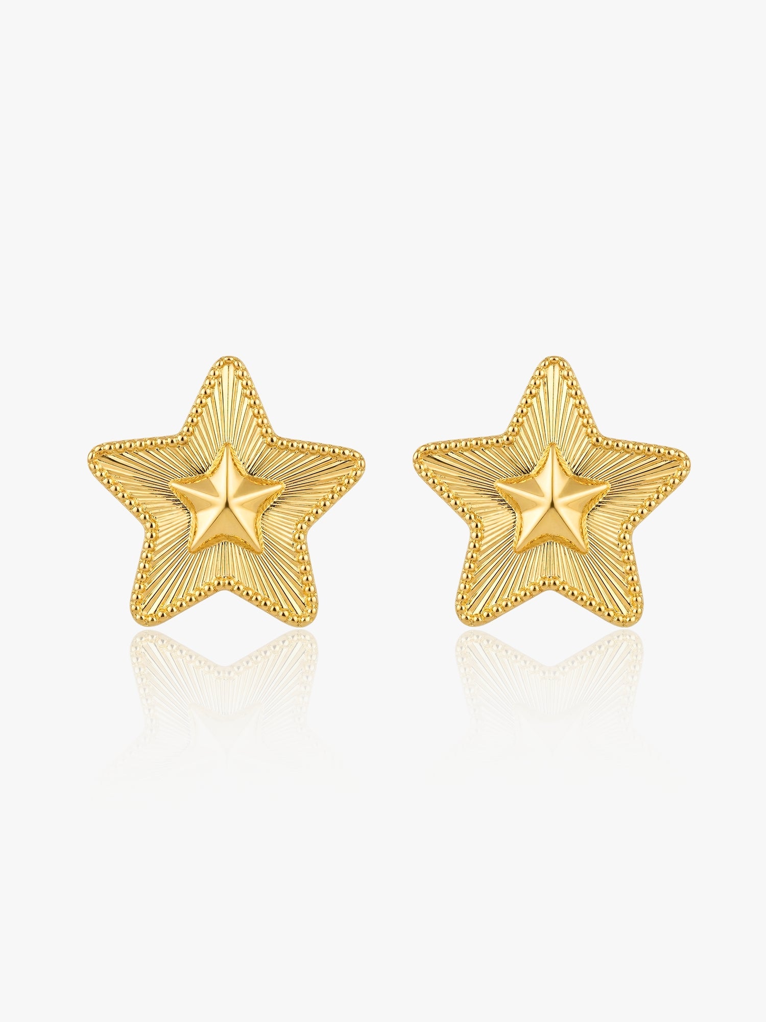 916 Gold Arabella Ear Stud