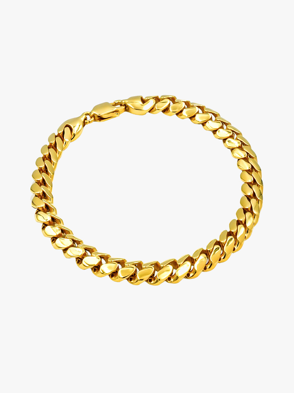 916 Gold Cuban Bracelet