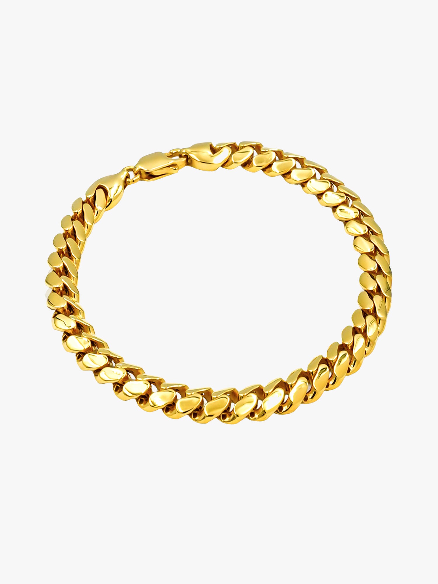 916 Gold Cuban Bracelet