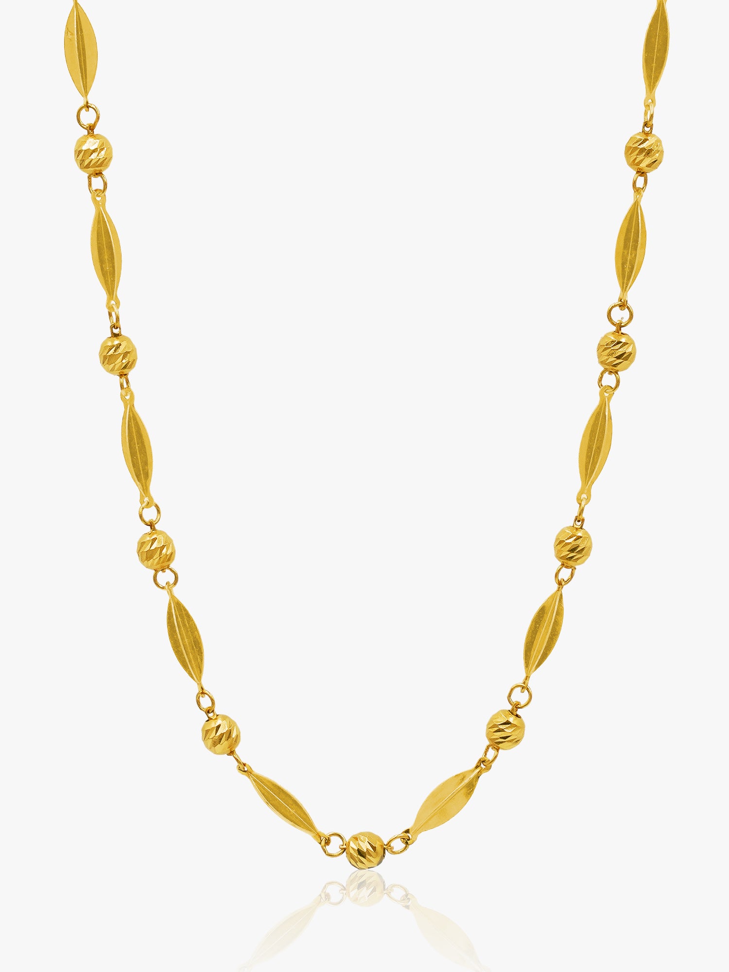916 Gold Dewdrop Necklace