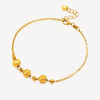 999 Gold Disco Ball Bracelet