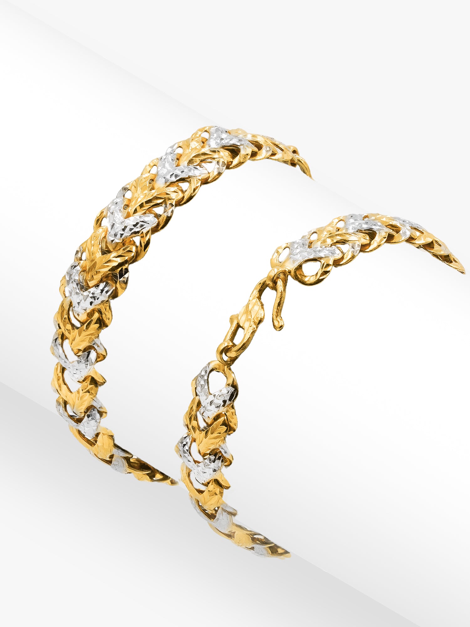 916 Gold Dual Tone Luxe Bracelet