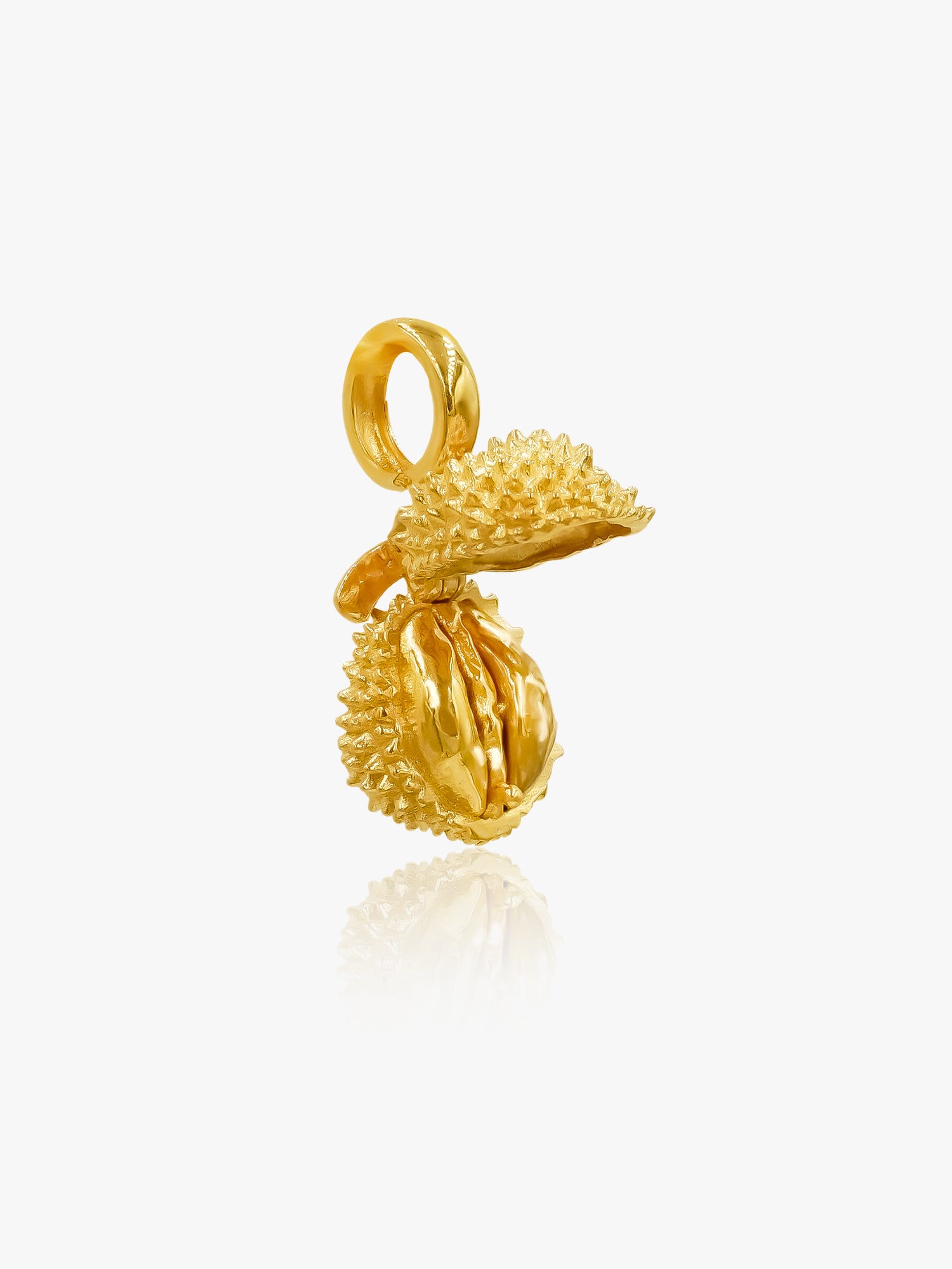916 Gold Durian Pendant (Gold)